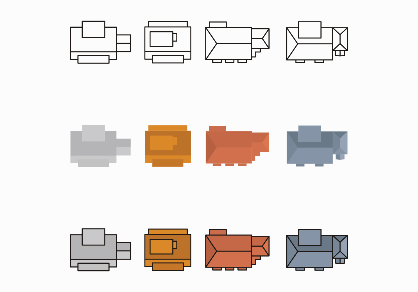 Free Rooftops Vector 113918 Vector Art at Vecteezy