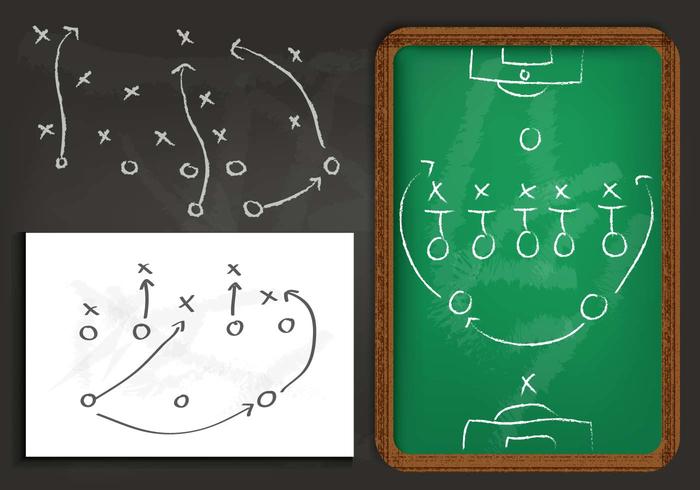 Playbook Pizarra Vector