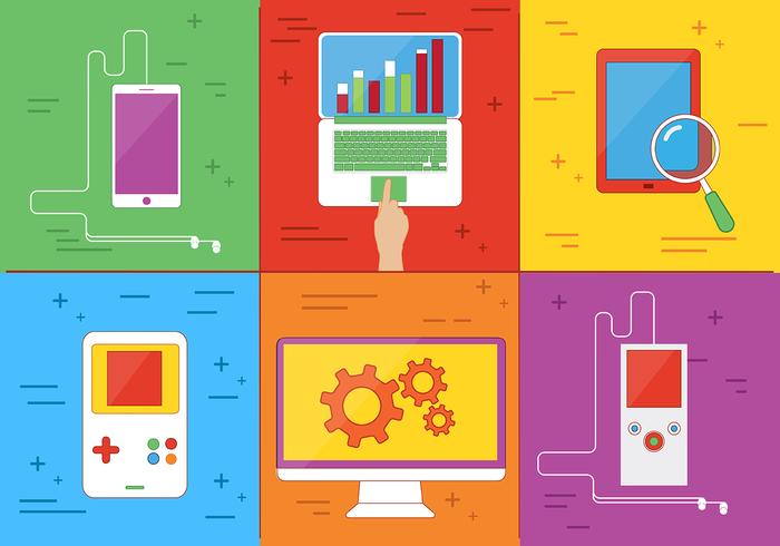 Elementos libres del vector de los medios digitales