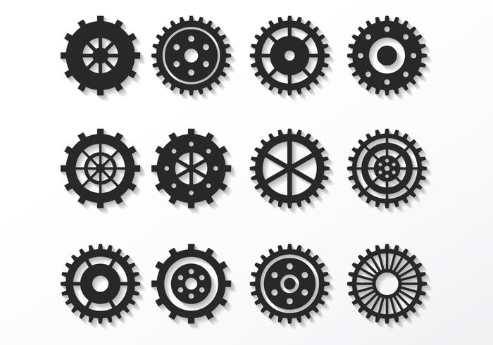 Free Clock Parts Vector