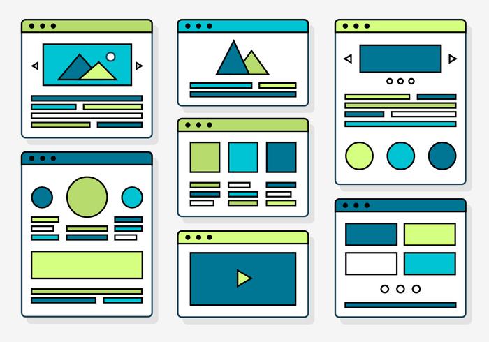 Free Web Design Elements with Vector Icons Free Web Design Elements with Vector Icons