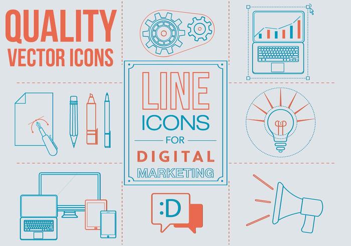 Libre de iconos vectoriales de arte lineal vector