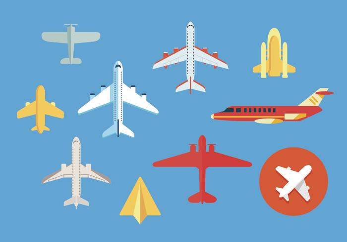Avion vector illustrations 2 Avion vector illustrations 2