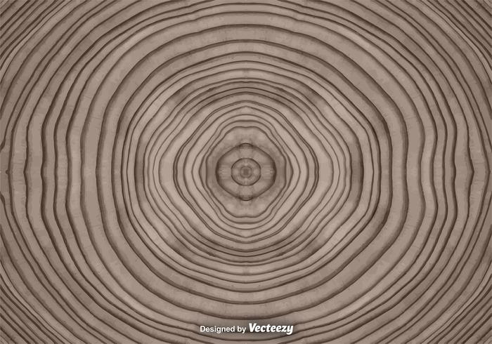 Vector Abstract Tree Rings Background