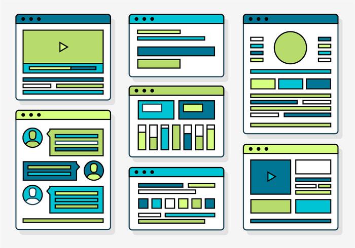 Free Web Design Vector Elements and Icons