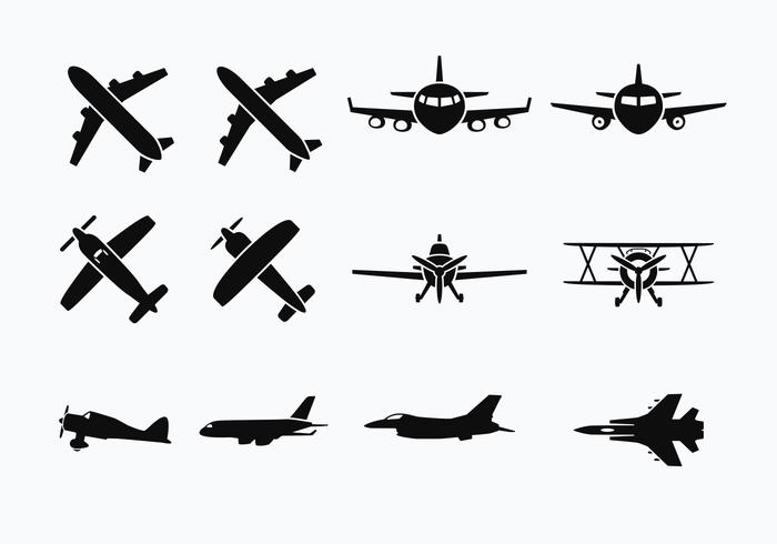 Vector Gratis Avion