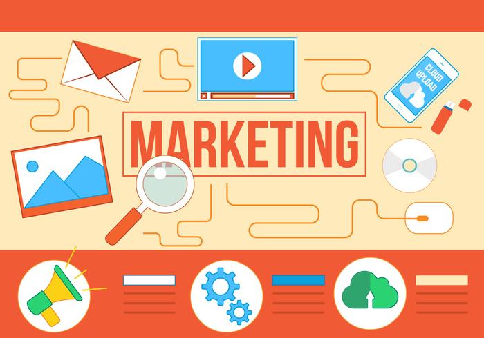 Iconos De Vector De Marketing Libre