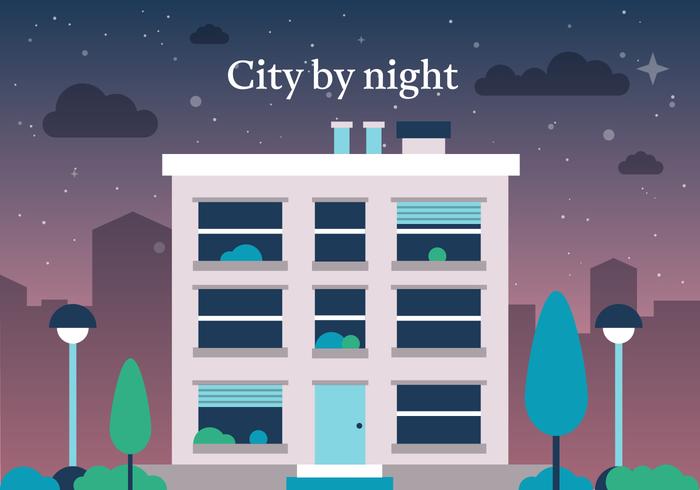 Free Vector City by Night