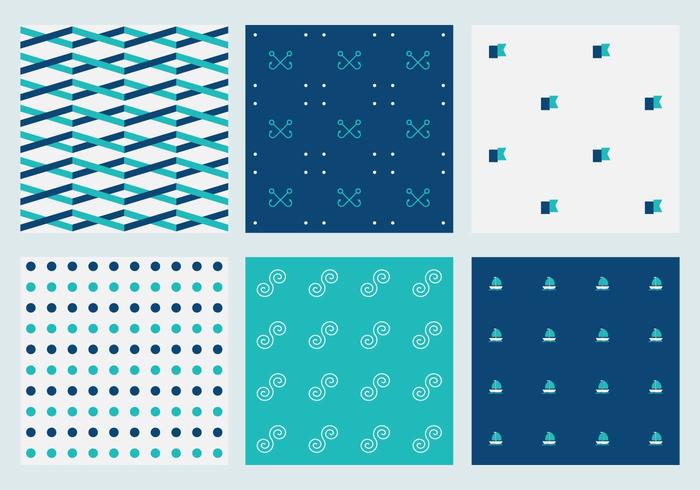 Free Marine Vector Patterns 5