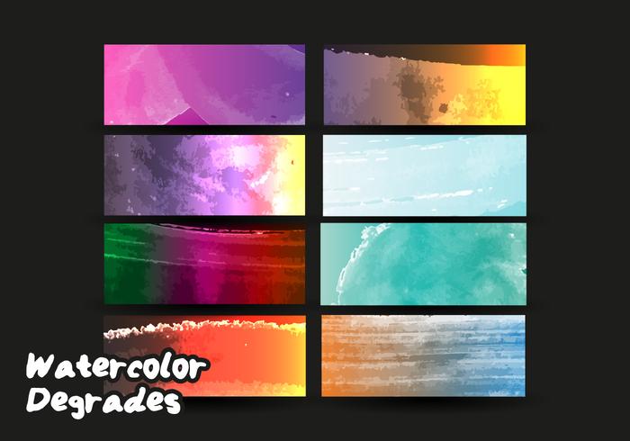 Degrade Watercolor Vector Free Degrade Watercolor Vector Free