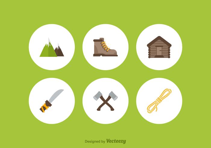 Free Mountaineer Vector Icons