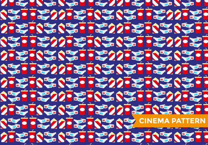 Popcorn Pattern Fun vector