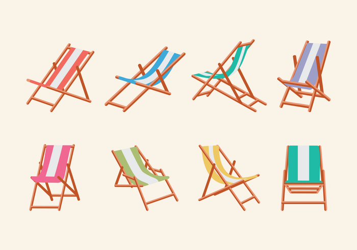 DECK CHAIR vector