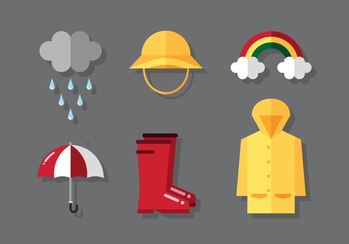 Vector Rainy Stuff Vector Rainy Stuff