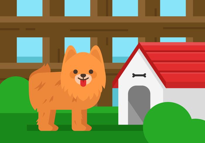 Vector Pomeranian