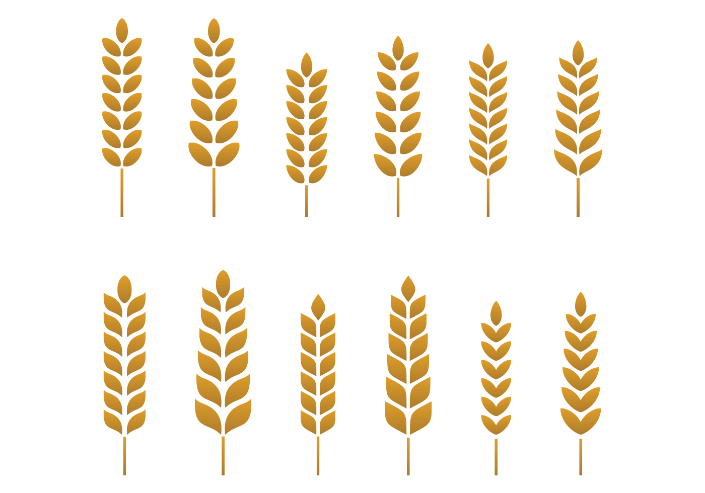 Free Wheat Vector - Download Free Vector Art, Stock Graphics & Images