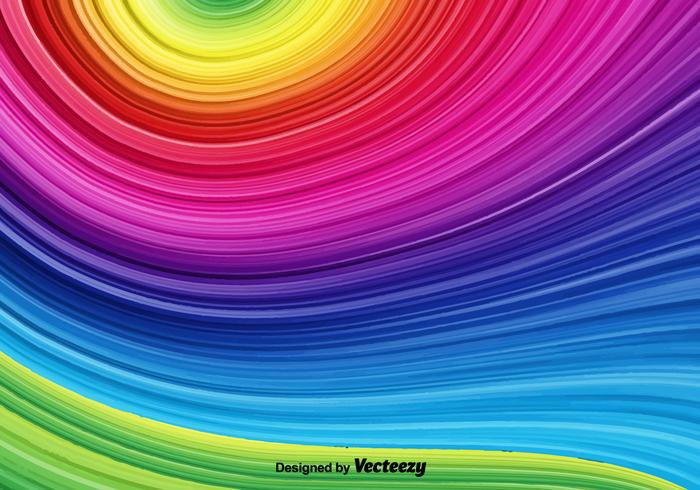 Vector Rainbow Background