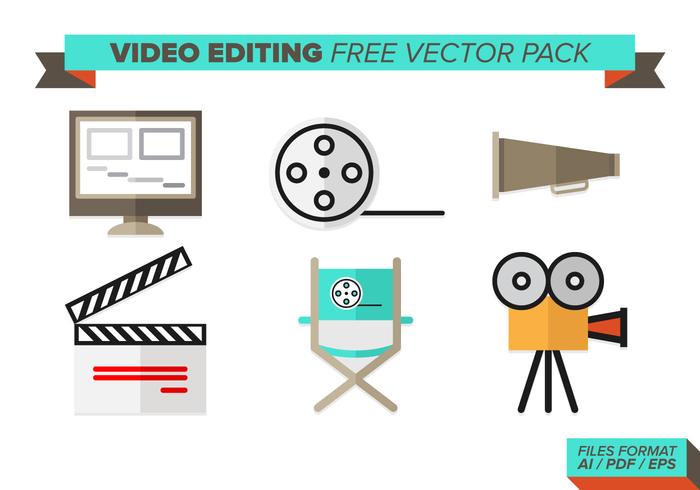 Video Editing Free Vector Pack Video Editing Free Vector Pack