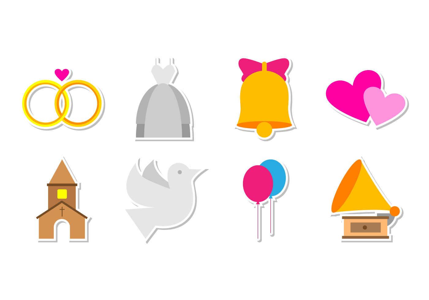 Download Free Wedding Icon Vector - Download Free Vector Art, Stock ...