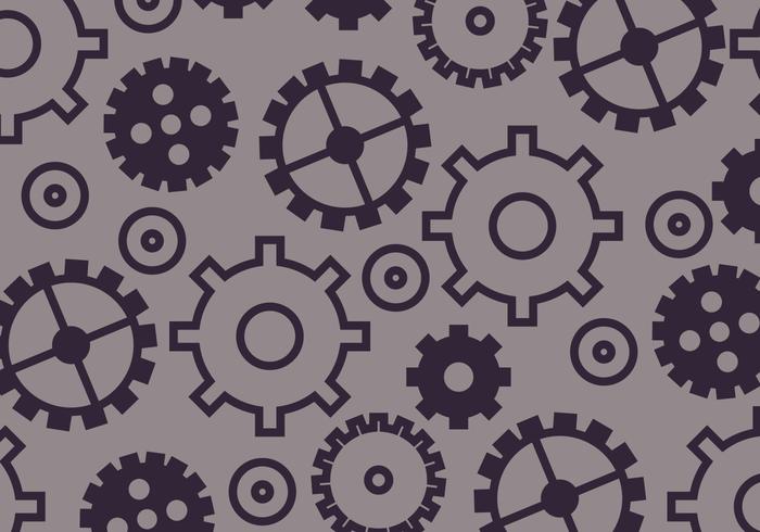 Gears Pattern vector