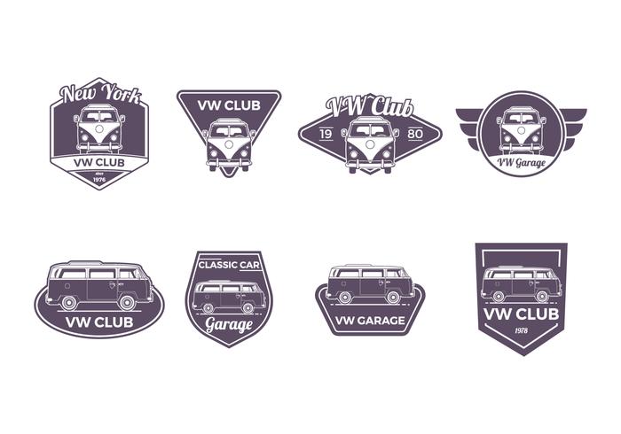 Free VW Camper Badge Vector Free VW Camper Badge Vector