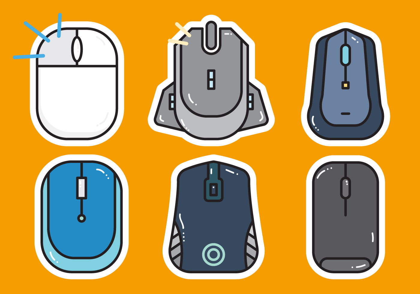 Download Free Mouse Click Vector 1 114430 Vector Art at Vecteezy