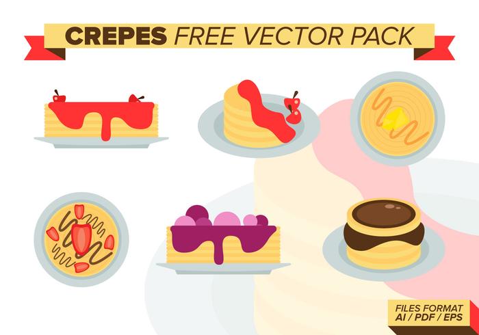 Crepes Free Vector Pack Crepes Free Vector Pack