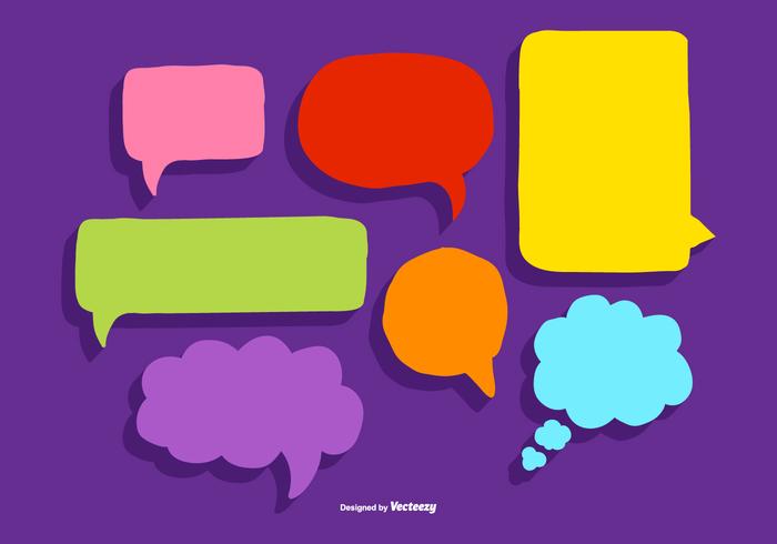 Speech Bubble Callout Vectors