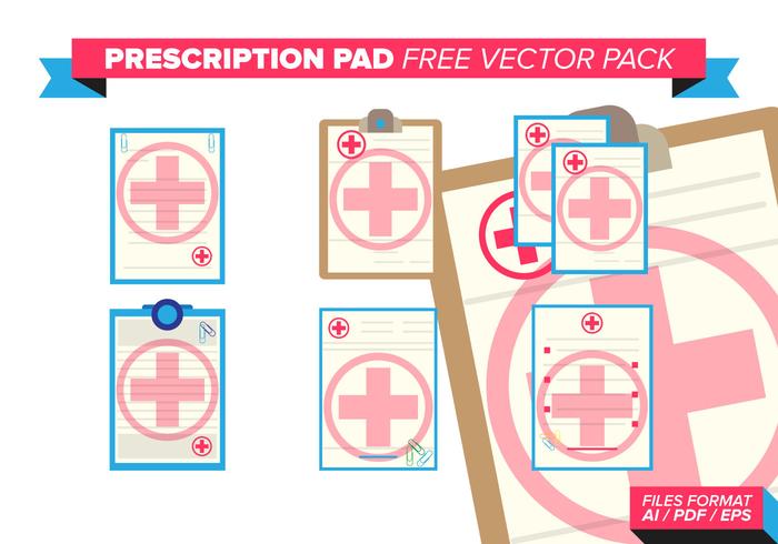 Prescription Pad Free Vector Pack Prescription Pad Free Vector Pack
