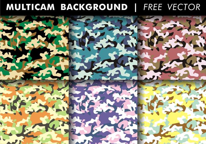 Multicam Background Free Vector