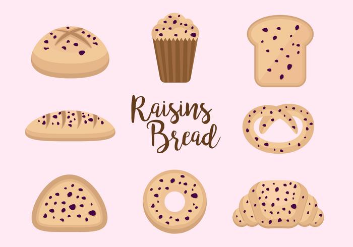 Free Raisins Bread Vectors Free Raisins Bread Vectors