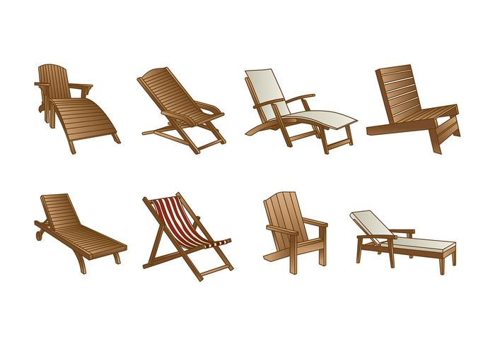 DECK CHAIR VECTOR