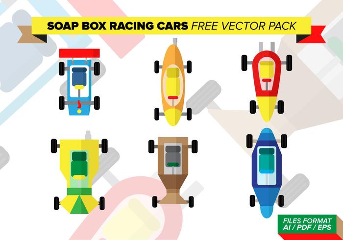 Soap Box Racing Cars Free Vector Pack Soap Box Racing Cars Free Vector Pack