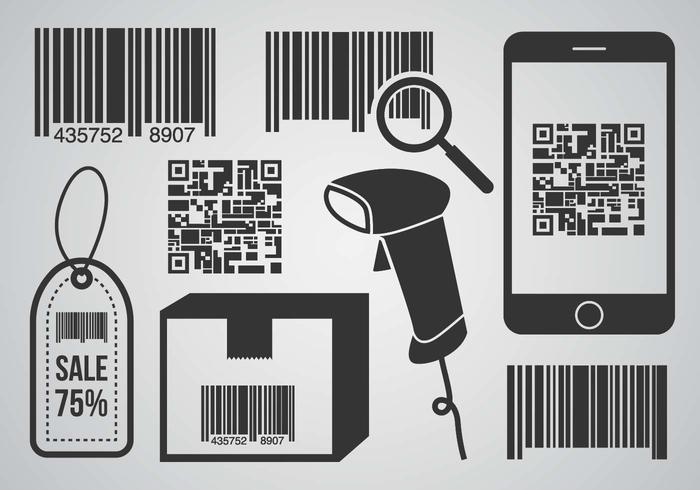 Barcode Free Scanner Vector