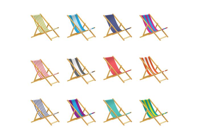Free Deck Chair Vector