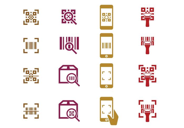 Icône Du Scanner De Codes à Barres Telecharger Vectoriel