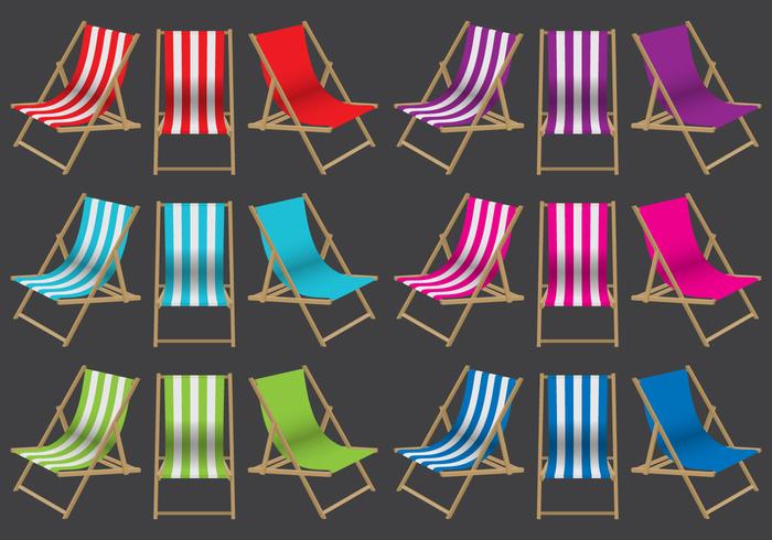 Colorful Deck Chairs