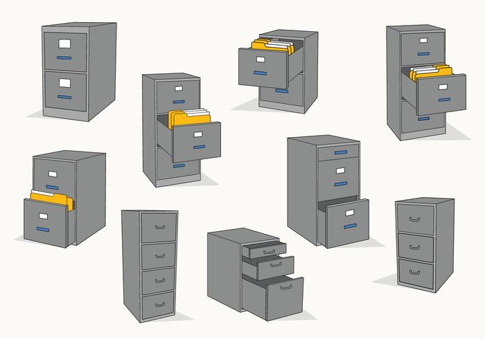 Free Files Cabinet Vector