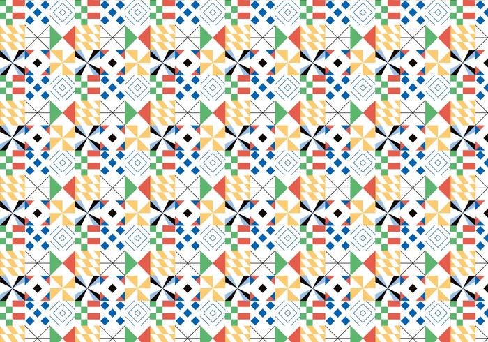 Colorful Geometric Pattern vector