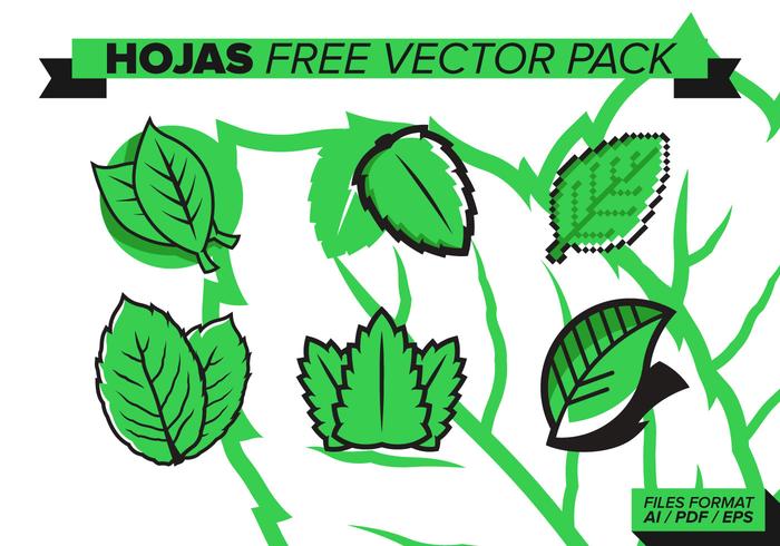 Hojas Free Vector Pack Hojas Free Vector Pack