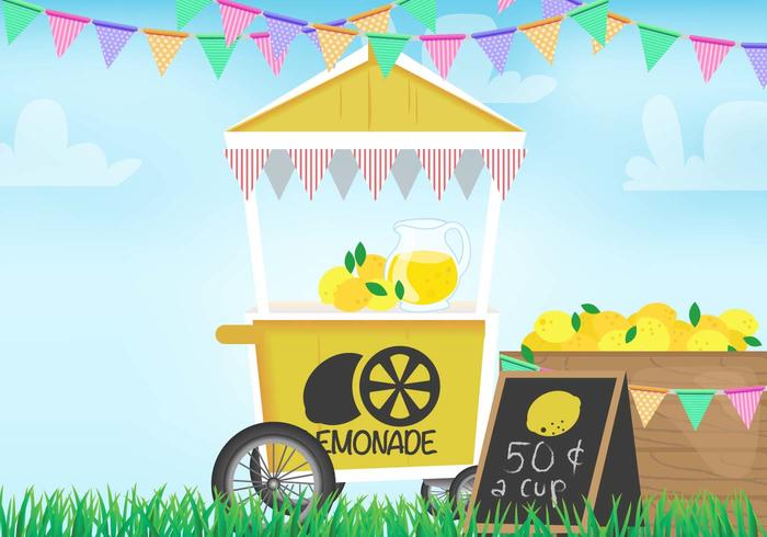 Lemonade Stand Vector