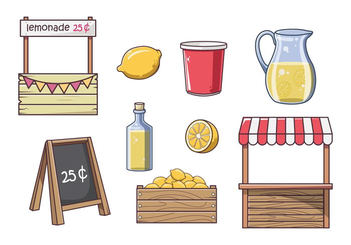 Lemonade Stand Vectors