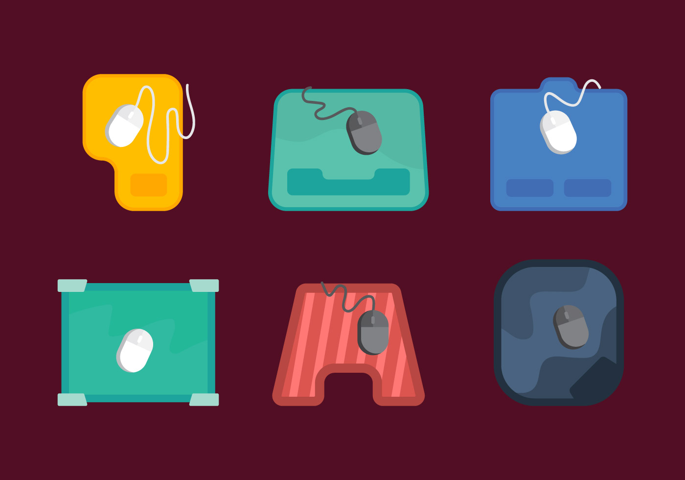 Free Mouse Pad Vector 1 Download Free Vector Art, Stock Graphics & Images