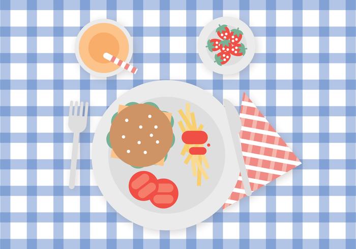 Comida para Niños vector