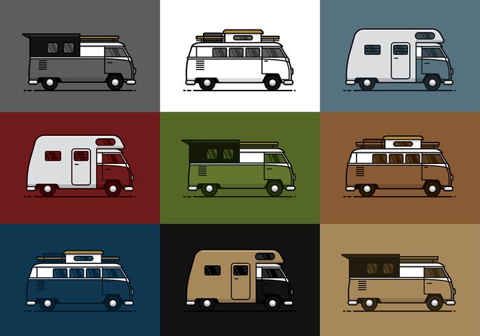 Download VW CAMPER VECTOR - Download Free Vectors, Clipart Graphics ...