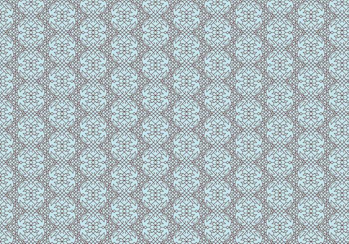 Decorative Stitch Pattern vector