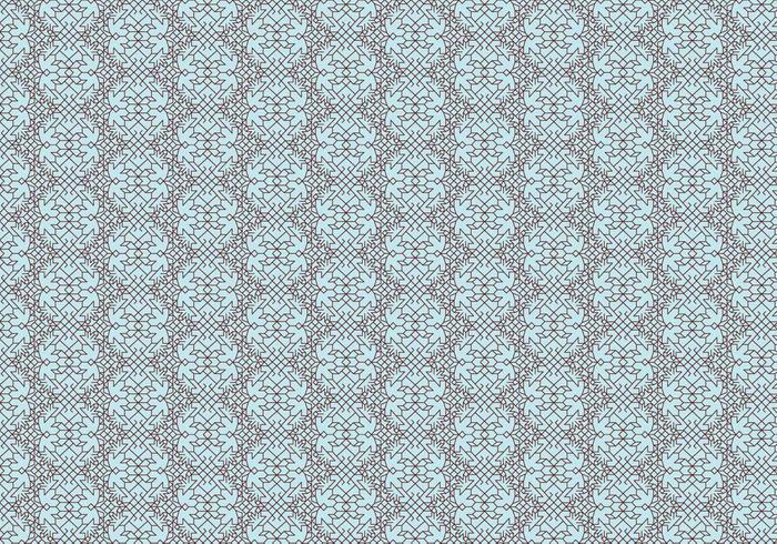 Decorative Stitch Pattern vector