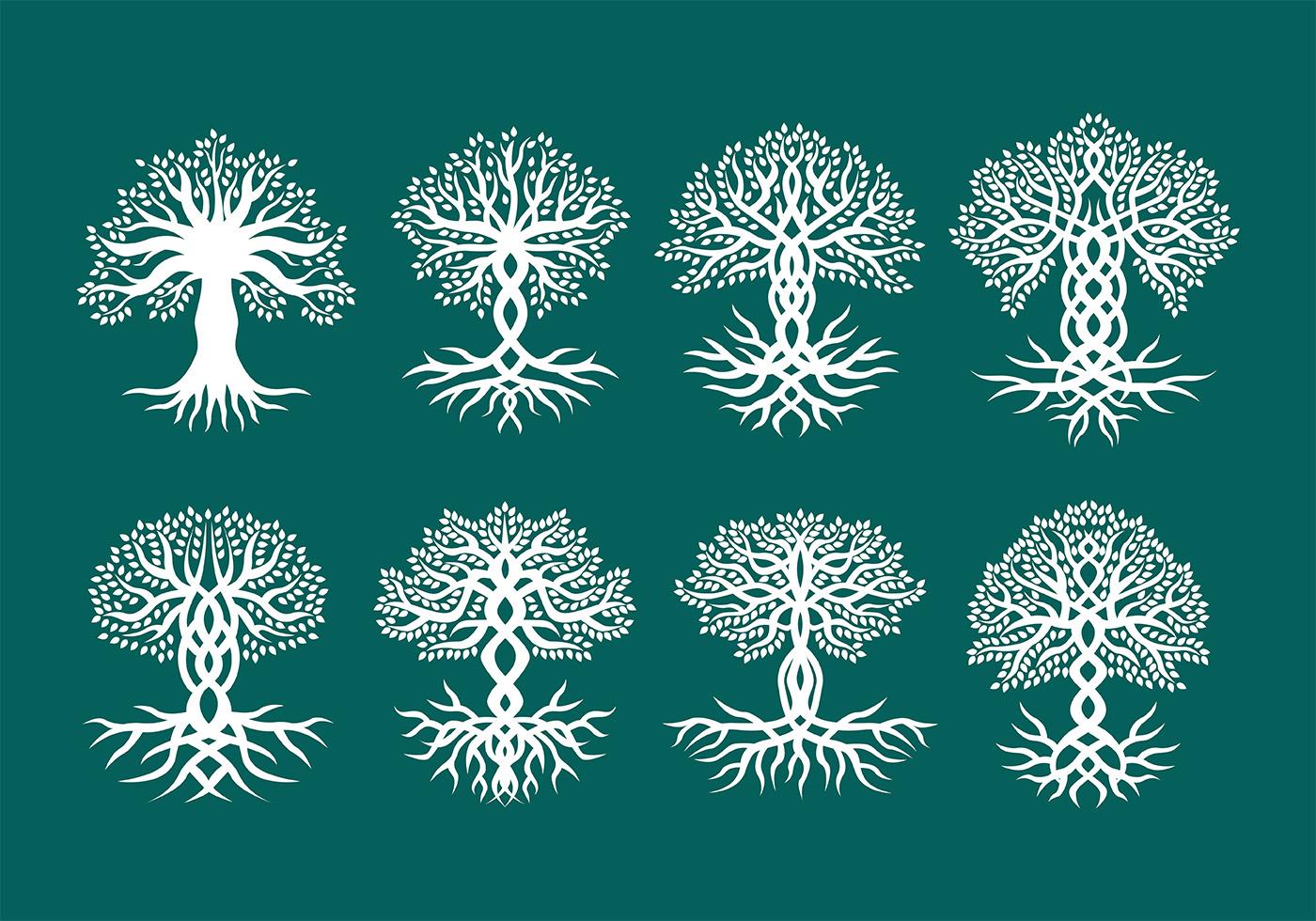 Celtic Trees Vectors 114931 Vector Art at Vecteezy