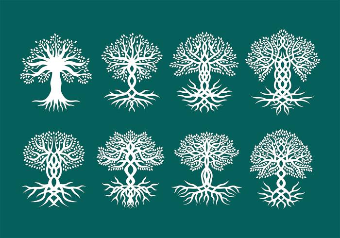 Celtic Trees Vectors