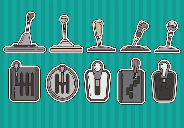 Gearbox Vector Icons Gearbox Vector Icons